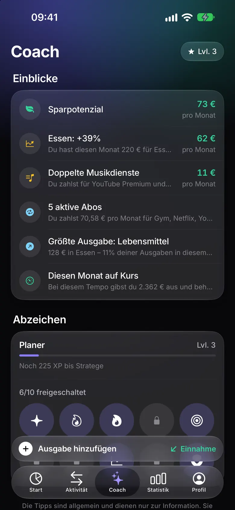Analyse: doppelte Musikdienste erkannt